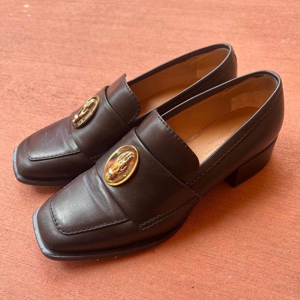 Nomasei Nono loafers in black leather size 36